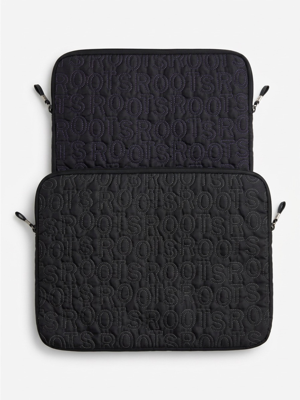 2PCS ROOTS LAPTOP/TABLET BAG - SOLD AS IS